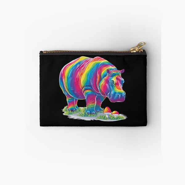 Item preview, Rainbow hippo designed and sold by TheRealmWithin.