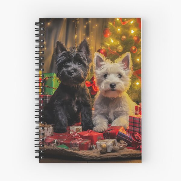 Artikelvorschau, Westie und Scotty Weihnachten entworfen und verkauft von skibreck.