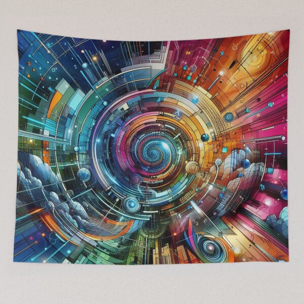 Item preview, Cosmic vortex of color and energy designed and sold by Lyavalio.