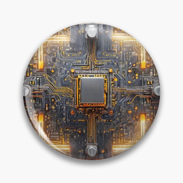 Artikelvorschau, Motherboard of an futuristic robot entworfen und verkauft von Didier Junk.