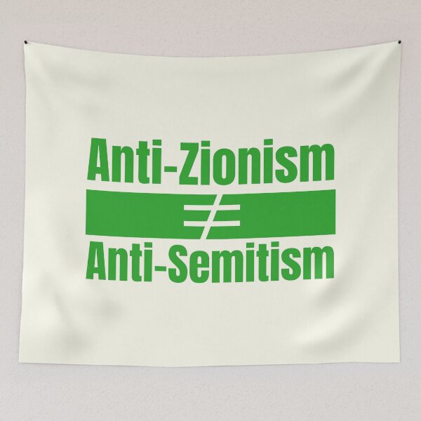 Item preview, anti-zionism is not anti-semitism free palestine designed and sold by Randa Ranmania.