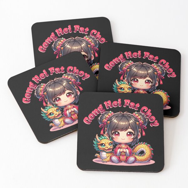 Item preview, Chinese New Year Girl & Dragon designed and sold by HolidayBug.