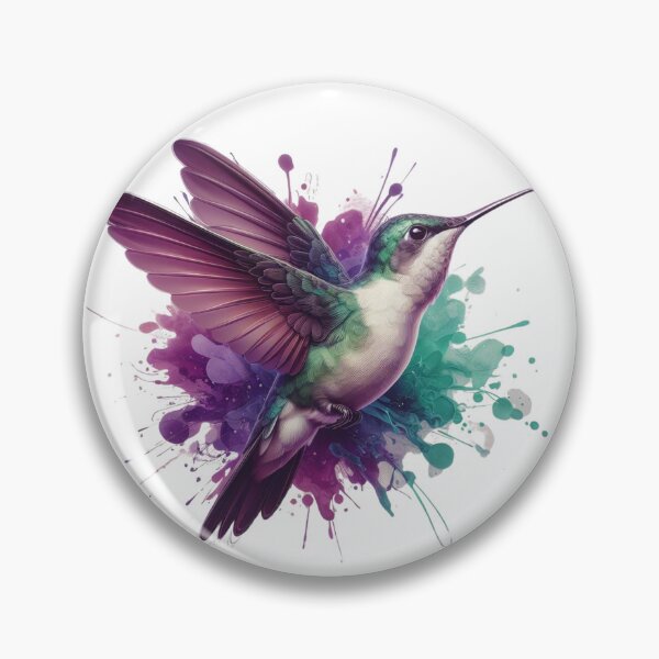 Item preview, colorful hummingbird designed and sold by Katica ..