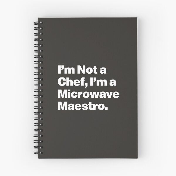 Item preview, I'm Not a Chef, I'm a Microwave Maestro designed and sold by nancycrazy.