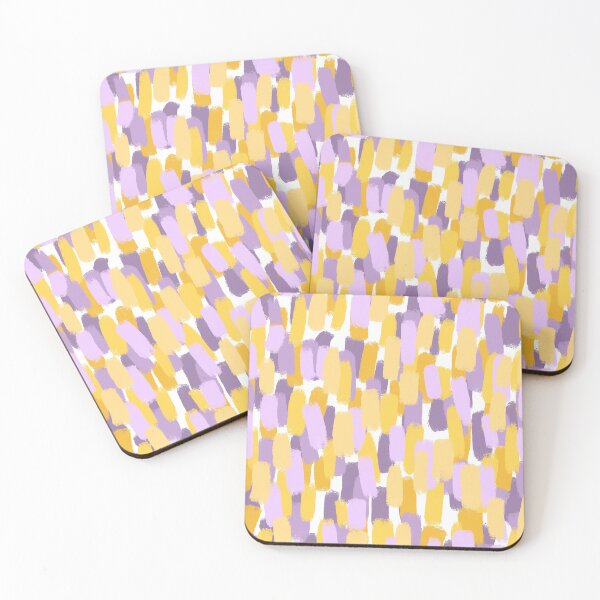Item preview, Abstract, Purple and Yellow, Paint Brush Stroke Effect designed and sold by OneThreeSix.