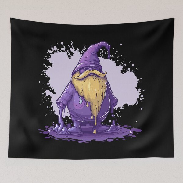 Item preview, Weird violet gnome designed and sold by TheRealmWithin.