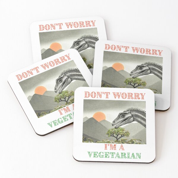 Item preview, Don't worry I'm a vegetarian. Vegan Mem Humor Design. designed and sold by HEMRO.