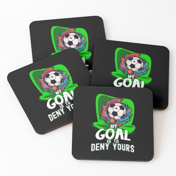Item preview, My Goal is to Deny Yours, Soccer Lover Fan designed and sold by orangeblue21.