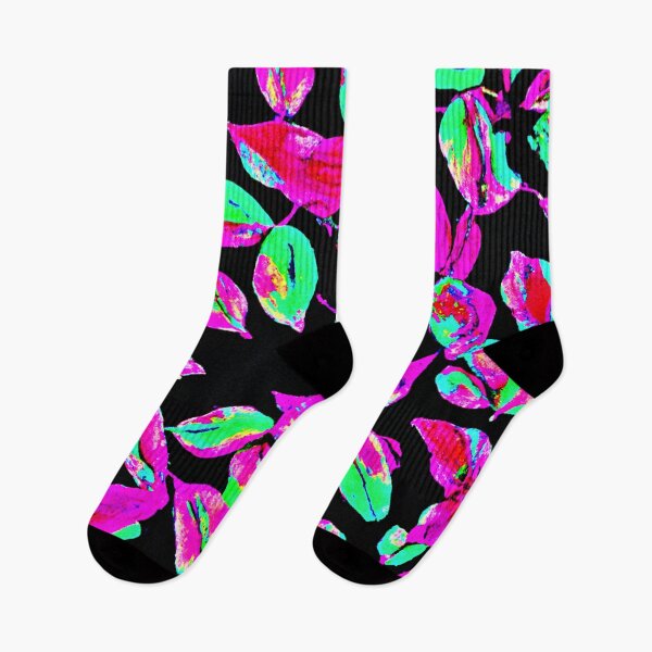 Item preview, Vivid Neon Leaves: Color Symphony designed and sold by Health And Fitness Posts e-Store.