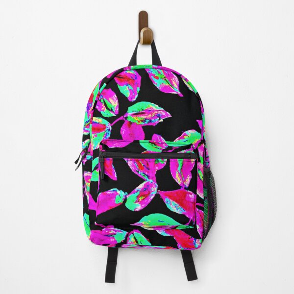 Item preview, Vivid Neon Leaves: Color Symphony designed and sold by Health And Fitness Posts e-Store.