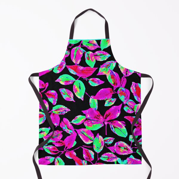 Item preview, Vivid Neon Leaves: Color Symphony designed and sold by Health And Fitness Posts e-Store.