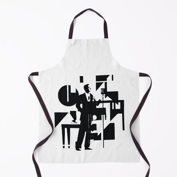Item preview, featuring a classic swing singer's silhouette designed and sold by DrawHandArt.