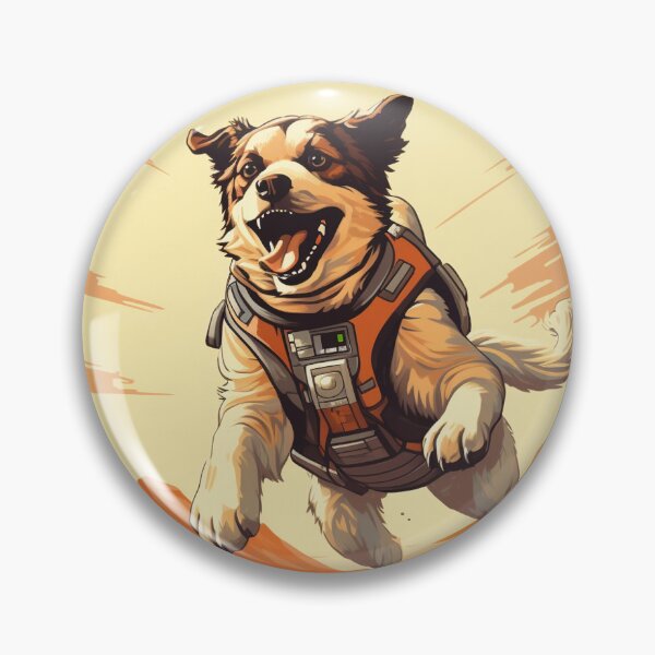 Artikelvorschau, Mars Space Dog Aufkleber Galactic Wonders Lebendige Weltraum- und Planetenaufkleberkollektion Isabella entworfen und verkauft von UncleFizziwigs.