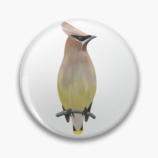Item preview, Cedar Waxwing designed and sold by Wondersofwhimsy.