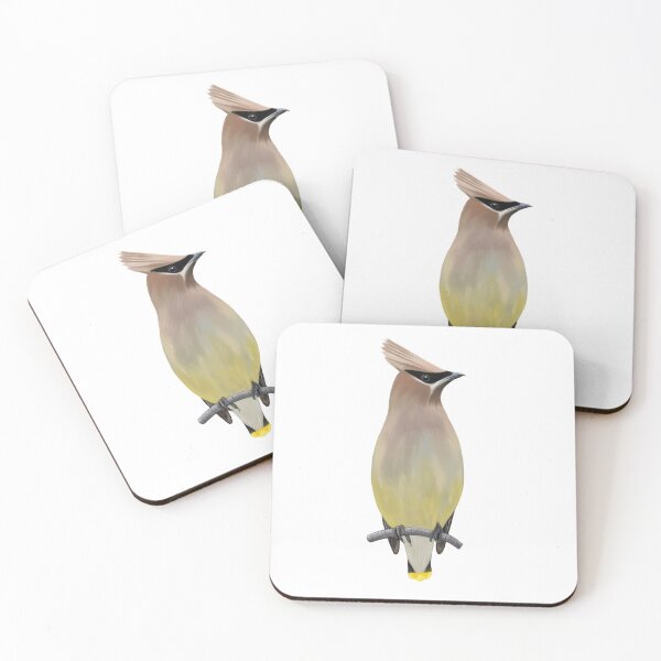 Item preview, Cedar Waxwing designed and sold by Wondersofwhimsy.