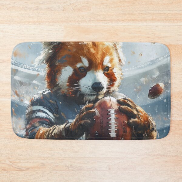 Item preview, Focused Red Panda as an American Football Player designed and sold by Sp3ctrumOfColor.