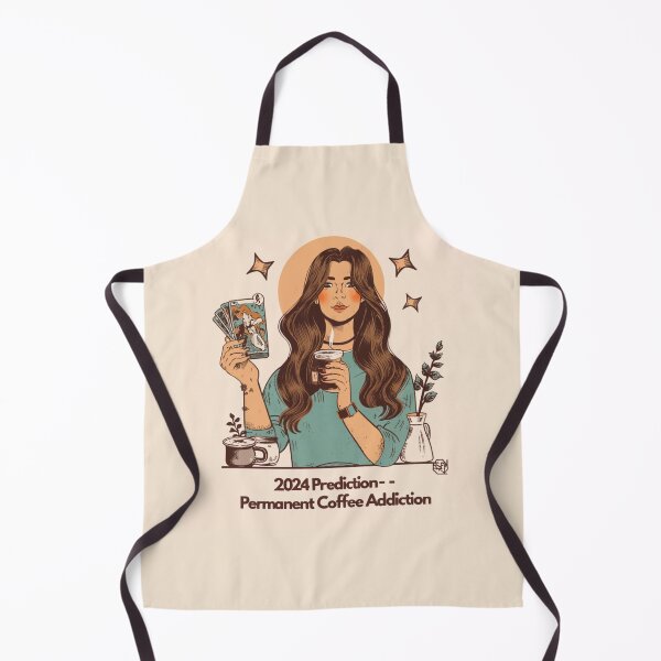 Item preview, 2024 Prediction- Permanent Coffee Addiction designed and sold by GodGoddess.