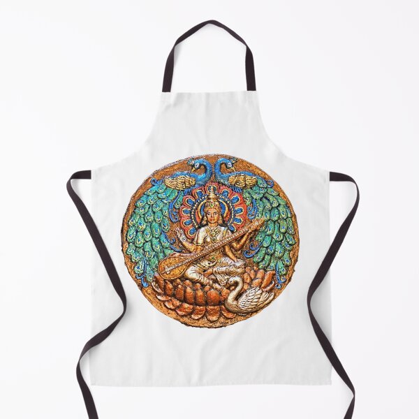 Item preview, Sarasvati, Hindu Goddess of Knowledge and the Arts designed and sold by PamBirdArt.