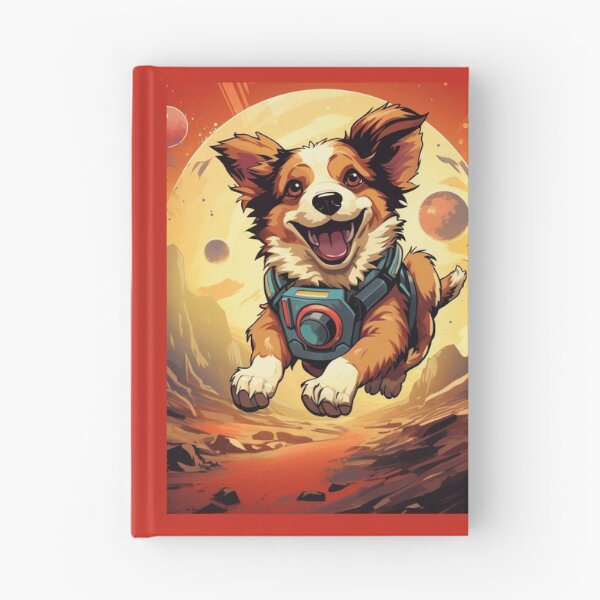 Item preview, Mars Space Dog Stickers Galactic Wonders Vibrant Space and Planet Sticker Collection Mia designed and sold by UncleFizziwigs.