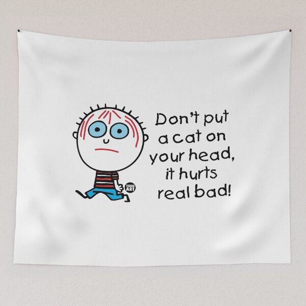 Item preview, DONT PUT CAT ON YOUR HEAD designed and sold by TODD GOLDMAN.