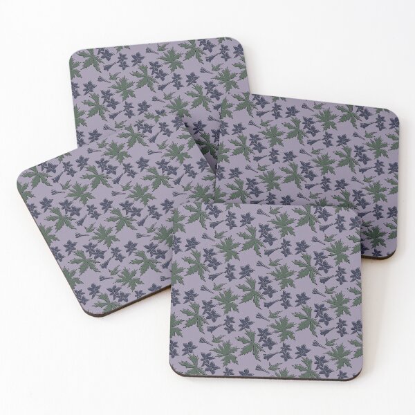 Item preview, Delphinium Elatum floral vector pattern designed and sold by Aeterna Prints.