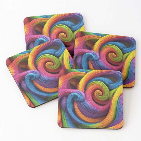 Item preview,  Twisted colorful pattern. 3 designed and sold by SweetRossel.