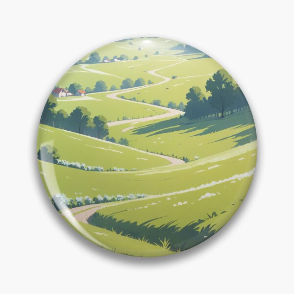Item preview, Paisaje colorido del anime designed and sold by PaperAI.