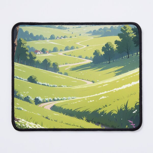 Artikelvorschau, Bunte Anime-Landschaft entworfen und verkauft von PaperAI.