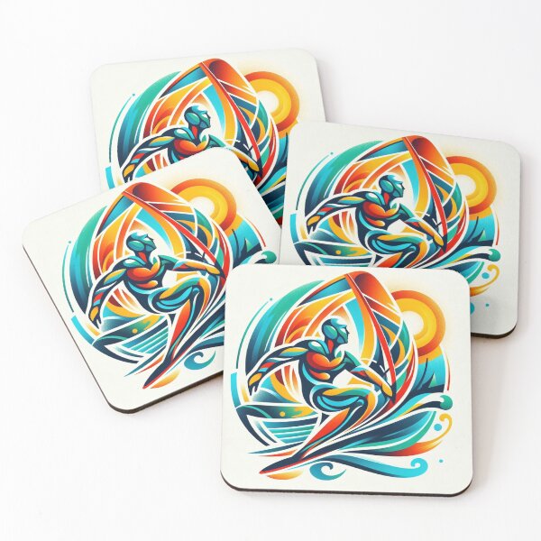 Item preview, Rainbow Rider Windsurfing logo designed and sold by VistaMar.
