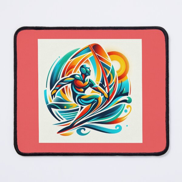 Item preview, Rainbow Rider Windsurfing logo designed and sold by VistaMar.
