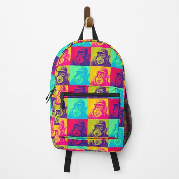 Item preview, Cool monkey colorful pop art pattern. Psychedelic hipster. designed and sold by Unitepeople.