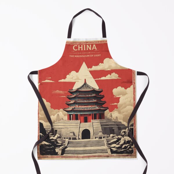 Item preview, The Mausoleum of Light China Vintage Poster Tourism  designed and sold by TravelersGems.