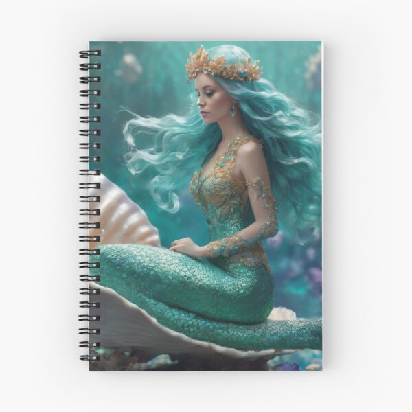 Item preview, Mermaid on a shell designed and sold by piscesmermaid.