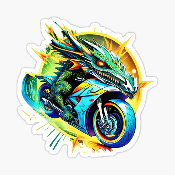 Anime Motorcycle Stickers for Sale