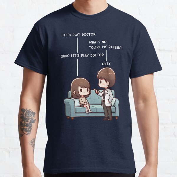 Item preview, Sudo Let's Play Doctor - Doctor and Pacient version designed and sold by CutePlanetEarth.
