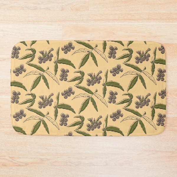 Item preview, Dentaria Bulbifera floral vector pattern designed and sold by Aeterna Prints.
