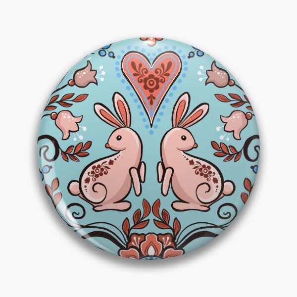 Item preview, Sweet, easter rabbits, and lilies of the valley designed and sold by Hennagirl.
