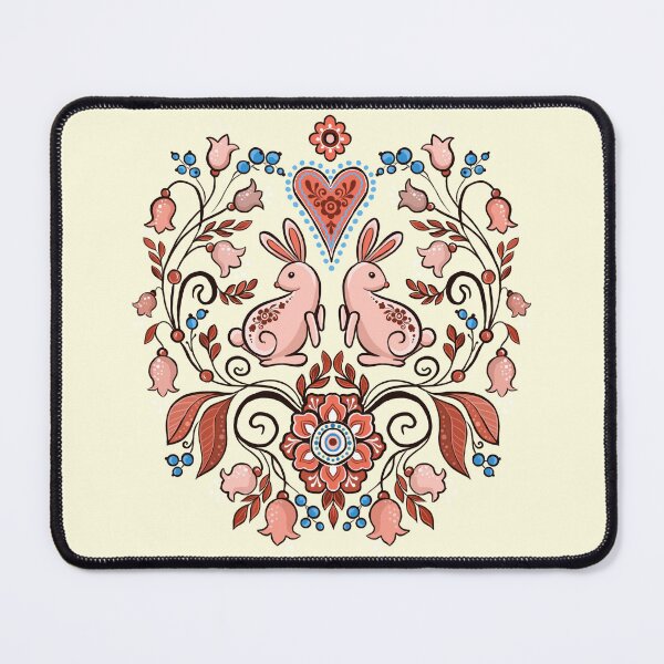 Item preview, Sweet, easter rabbits, and lilies of the valley designed and sold by Hennagirl.