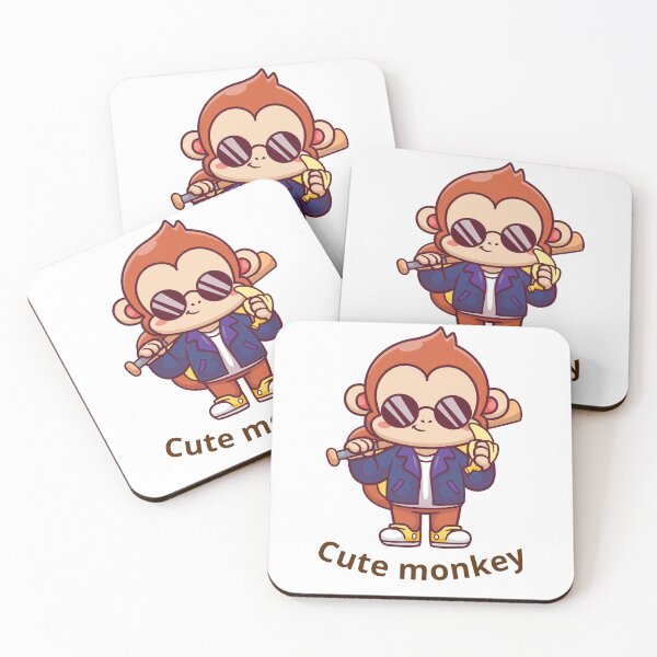 Item preview, Cute Monkey designed and sold by Velustro Shop.