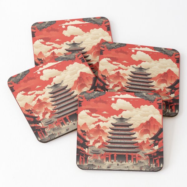 Item preview, Xian China Vintage Poster Tourism  designed and sold by TravelersGems.