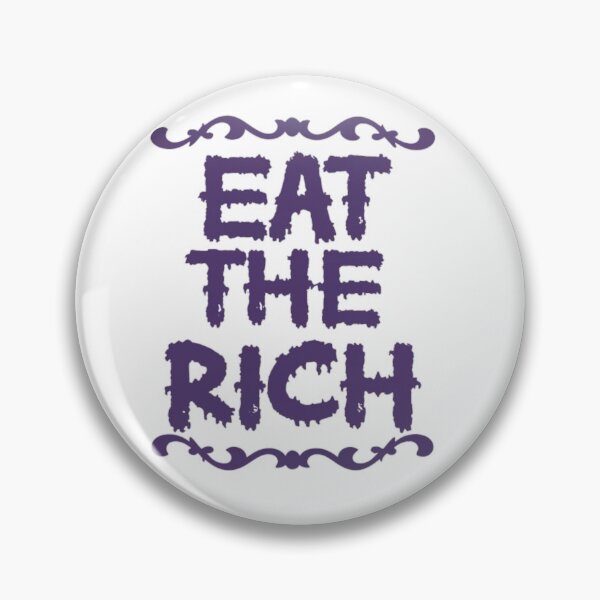 Item preview, Eat The Rich Game Theory Logo This Text Has No Purposes  designed and sold by ShopSunday.
