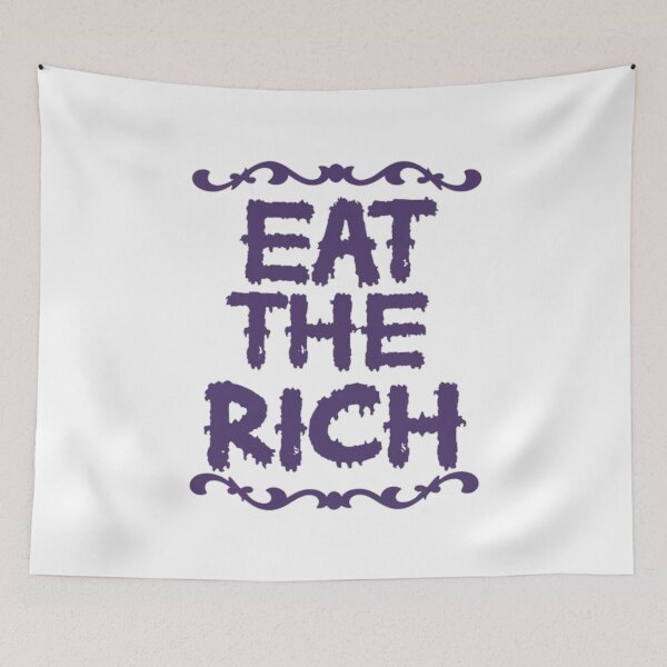 Item preview, Eat The Rich Game Theory Logo This Text Has No Purposes  designed and sold by ShopSunday.