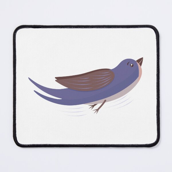 Item preview, Cute bird swallow, color illustration designed and sold by OM-lova.