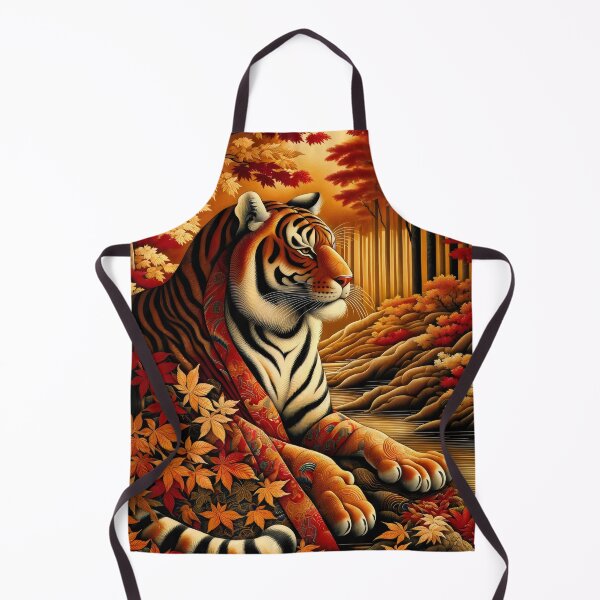 Item preview, Traditional Japanese Irezumi Tiger designed and sold by Truck Stop One.