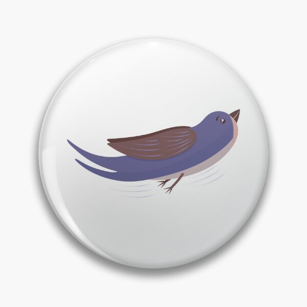Item preview, Cute bird swallow, color illustration designed and sold by OM-lova.