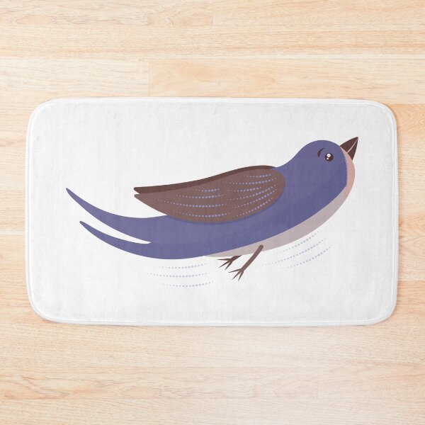 Item preview, Cute bird swallow, color illustration designed and sold by OM-lova.
