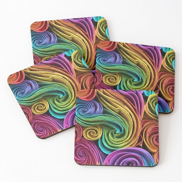 Item preview,  Twisted colorful pattern. 4 designed and sold by SweetRossel.