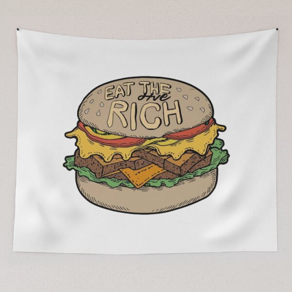 Item preview, Eat The Rich Game Theory Logo This Text Has No Purposes  designed and sold by ShopSunday.