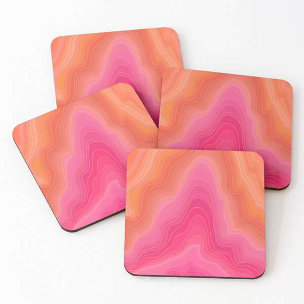Item preview, Color Line Pink Peach Fuzz  designed and sold by Thalia Roman.