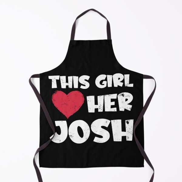 Item preview, Romantic Tee - "This Girl Loves Her Josh" designed and sold by zeg-shop.